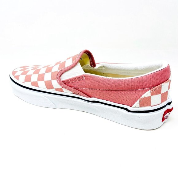 Vans Classic Slip On (Checkerboard) Rosette True White Womens Size 5.5 - Picture 3 of 5